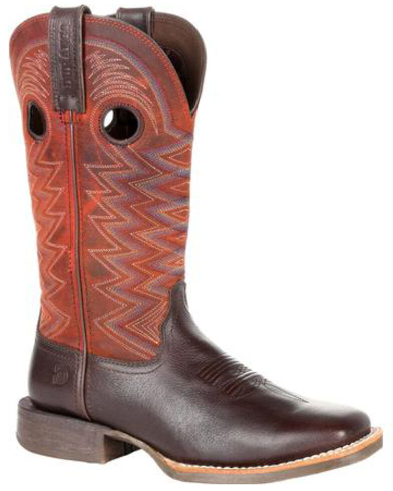 Durango Women's Lady Rebel Pro Crimson Western Boots - Square Toe, Brown, hi-res