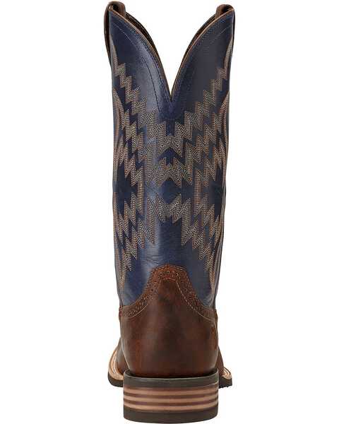 Image #10 - Ariat Men's Tycoon Western Performance Boots - Broad Square Toe, Brown, hi-res