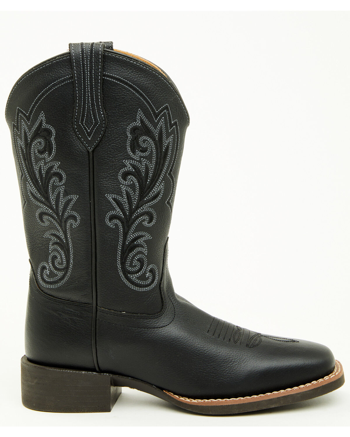 Image #2 - Shyanne Women's Faye Short Western Boots - Broad Square Toe, Black, hi-res