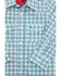 Image #2 - Rodeo Clothing Boys' Geo Print Long Sleeve Pearl Snap Western Shirt, White, hi-res