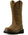 Image #3 - Ariat Women's Fatbaby Dawn Performance Western Boots - Round Toe, Brown, hi-res