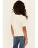Image #4 - La La Land Girls' Long Live Cowgirls Short Sleeve Graphic Tee, Cream, hi-res