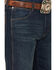 Image #2 - Wrangler Retro Men's 88MWZ Dark Wash Slim Fit Straight Stretch Denim Jeans, Dark Wash, hi-res