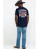 Image #5 - Cody James Men's Clover Leaf Light Wash Slim Straight Stretch Denim Jeans, Blue, hi-res