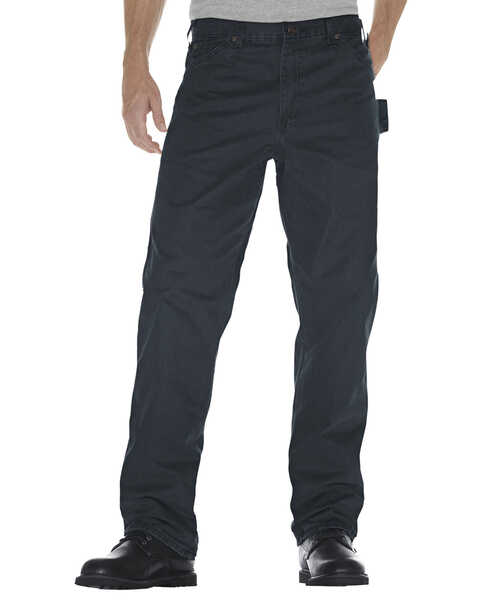 Image #1 - Dickies Men's Sanded Duck Carpenter Jeans, Slate, hi-res