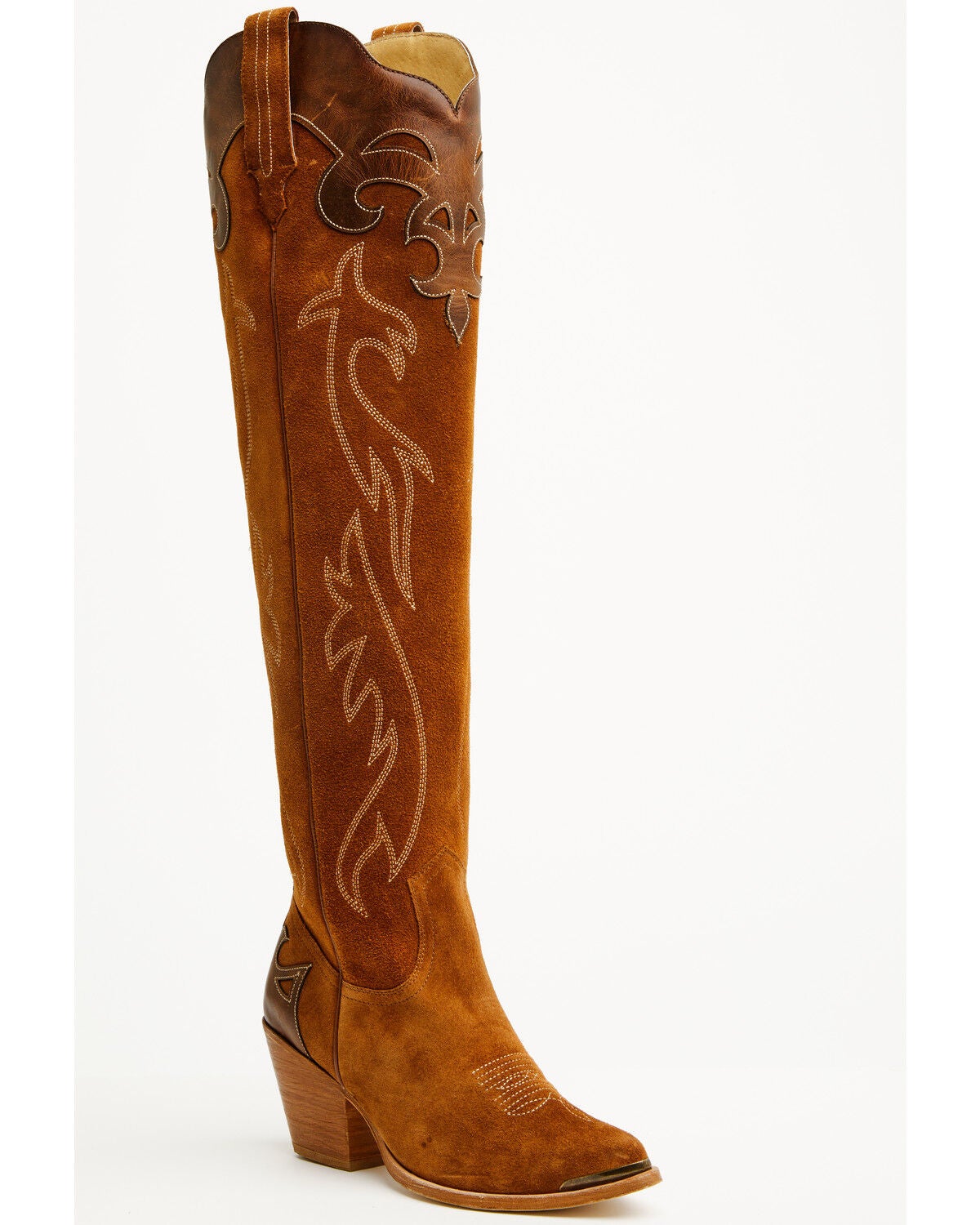 Idyllwind Women's Cordero Suede Tall Western Boots - Round Toe, Brown, hi-res