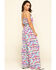 Image #3 - Rock & Roll Denim Women's Southwestern Striped Jumpsuit , Turquoise, hi-res