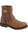 Image #1 - Harley Davidson Scout Men's Boots - Round Toe, Brown, hi-res