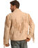 Image #3 - Liberty Wear Men's Fringed Leather Jacket , Cream, hi-res