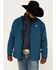 Image #1 - Ariat Men's Logo 2.0 Softshell Jacket - Big & Tall, Blue, hi-res
