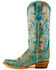 Ferrini Women's Southern Charm Turquoise Cowgirl Boots - Snip Toe, Turquoise, hi-res