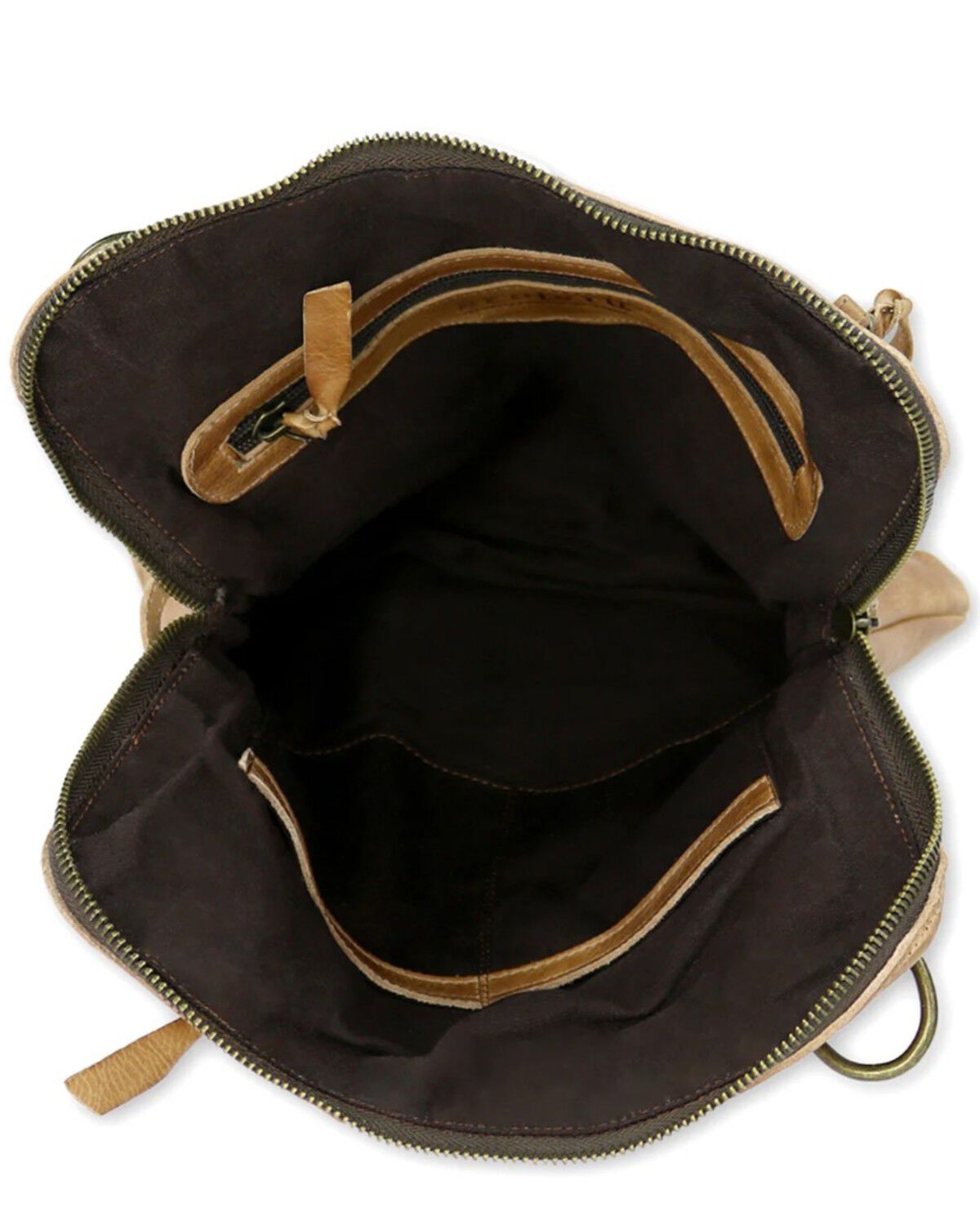 Image #4 - Bed Stu Women's Aiken Crossbody Bag, Tan, hi-res