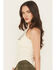 Image #2 - White Crow Women's Hell Yeah Graphic Tank Top, White, hi-res