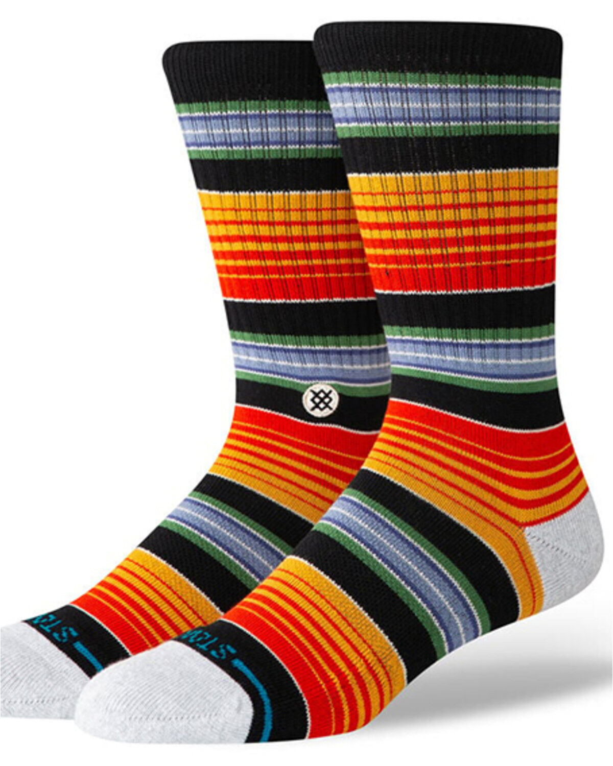 Image #1 - Stance Men's Rockford Crew Socks, Multi, hi-res