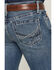 Image #4 - Cinch Men's Ian Medium Wash Slim Bootcut Rigid Denim Jeans, Indigo, hi-res