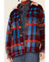 Image #2 - Show Me Your Mumu Women's Plaid Whistler Shirt Jacket, Blue/red, hi-res