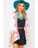 Johnny Was Women's Fredrique Draped Cardigan  , White, hi-res