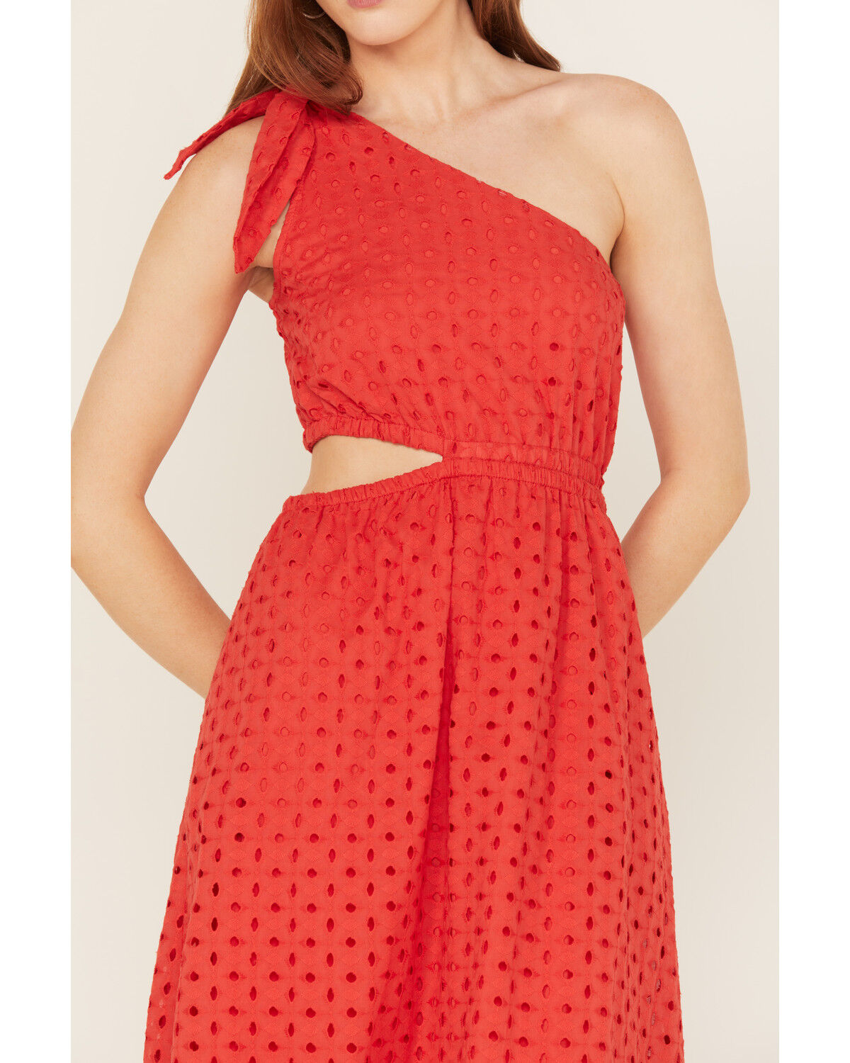 Image #3 - Show Me Your Mumu Women's Take Me Out Sleeveless Maxi Dress, Red, hi-res