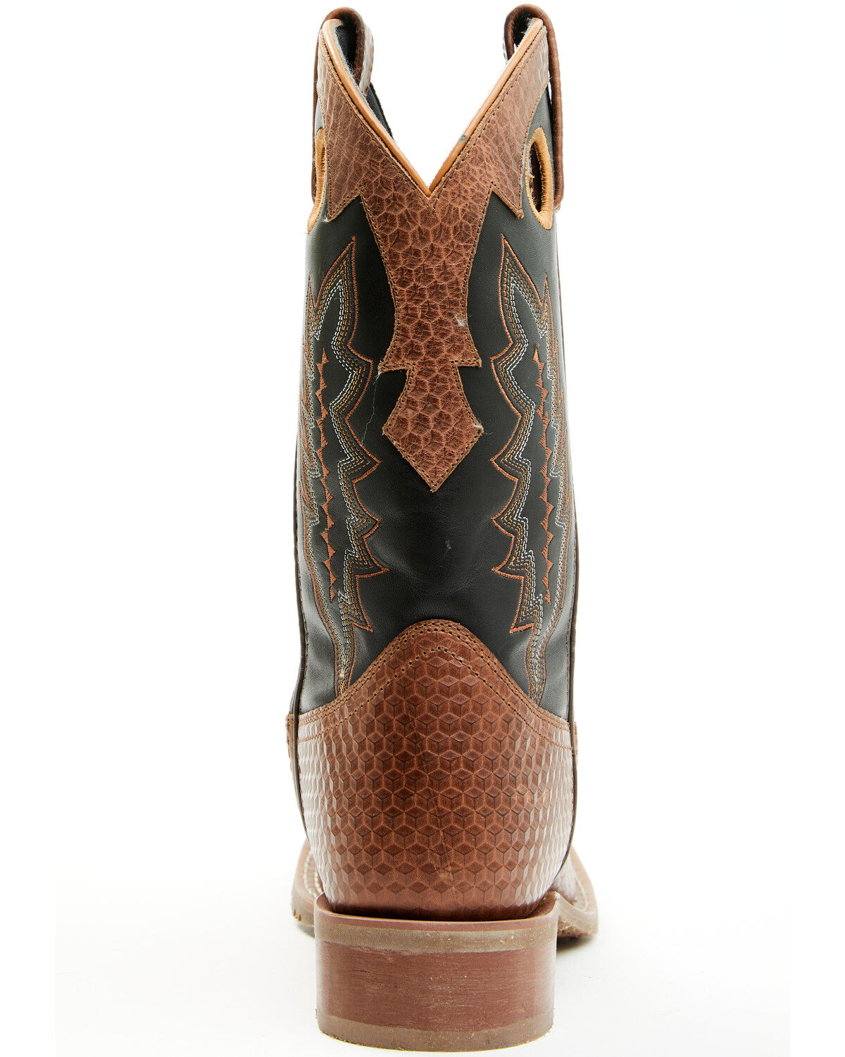 Image #5 - Laredo Men's 11" Western Boots - Broad Square Toe, Black, hi-res