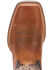 Ariat Men's Rustler Brute Western Boots - Broad Square Toe, Brown, hi-res