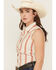 Image #2 - Ariat Women's Billie Jean Desert Stripe Sleeveless Shirt, Cream, hi-res