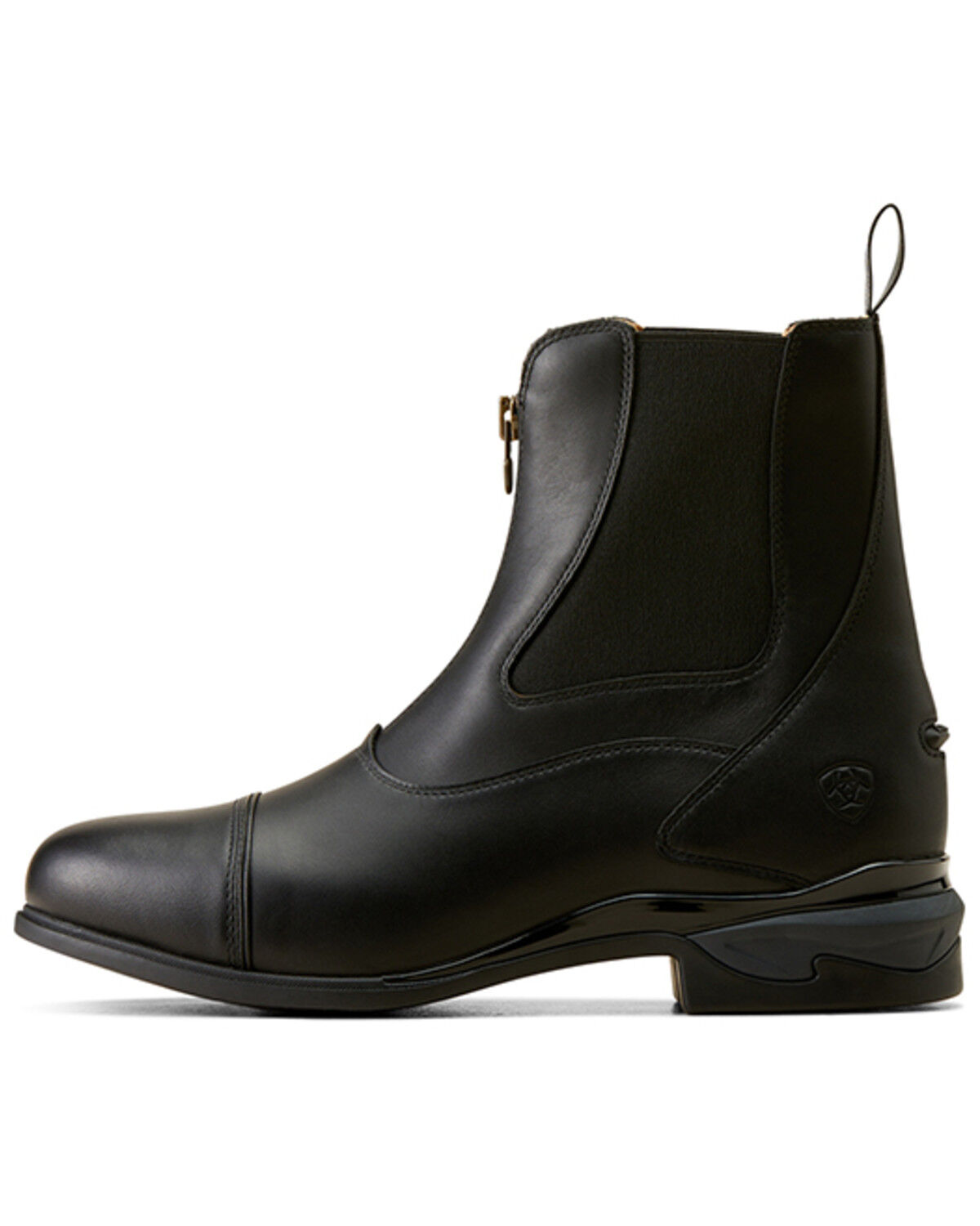 Image #2 - Ariat Men's Devon Zip Paddock Boots - Round Toe, Black, hi-res