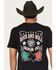 Image #4 - Rock & Roll Denim Men's Mexicano Short Sleeve Graphic T-Shirt, Black, hi-res
