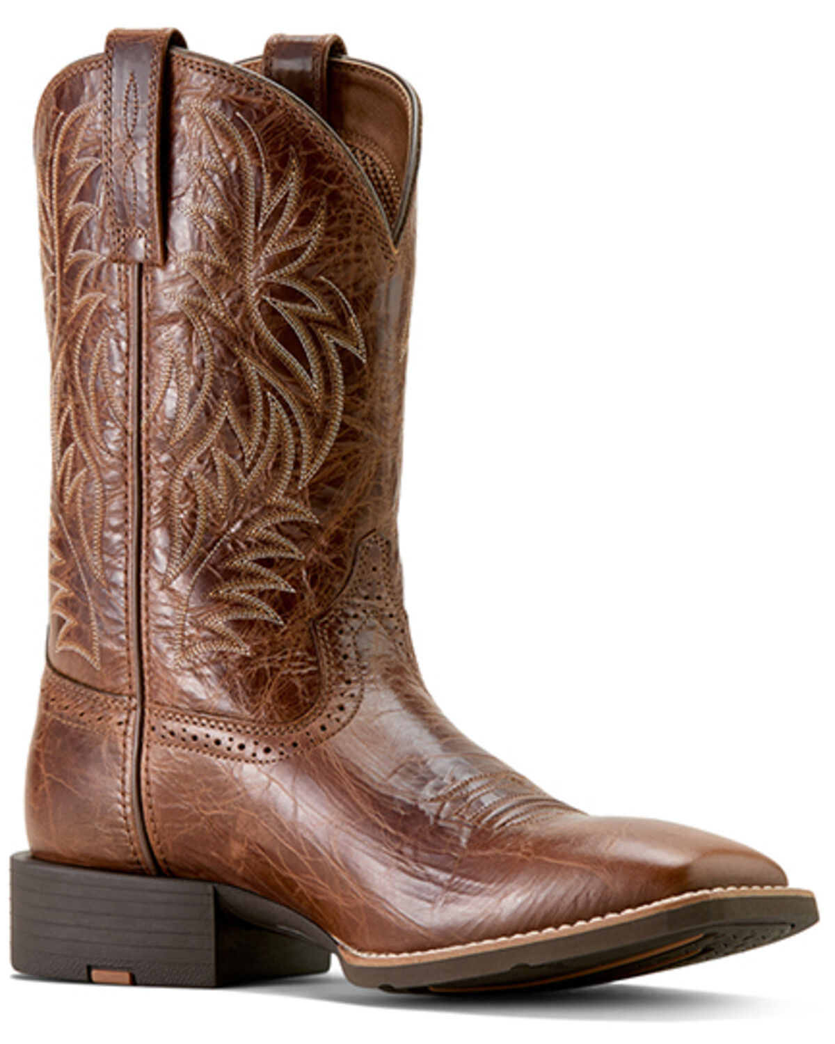 Image #1 - Ariat Men's Sport Western Boots - Broad Square Toe, Tan, hi-res