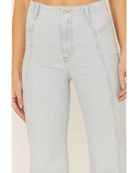 Image #2 - Free People Women's Florence Flare Jeans, Blue, hi-res