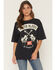 Image #1 - Miller Women's Delta Blue Guitar Short Sleeve Graphic Tee, Black, hi-res