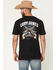 Image #4 - Cody James Men's Cross Guns Short Sleeve Graphic T-Shirt, Black, hi-res