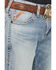 Image #2 - Ariat Men's M7 Cade Tustin Light Wash Slim Straight Stretch Denim Jeans, Light Wash, hi-res