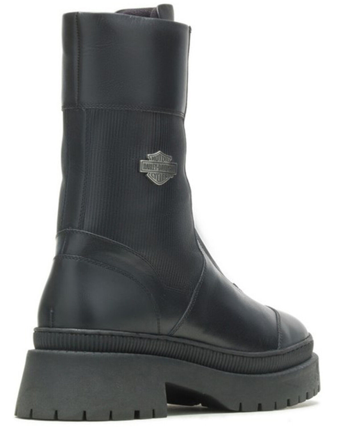 Image #3 - Harley Davidson Women's 9" Kavan Zip-Up Fashion Boots - Round Toe, , hi-res