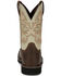 Justin Men's Driller Western Work Boots - Steel Toe, Dark Brown, hi-res