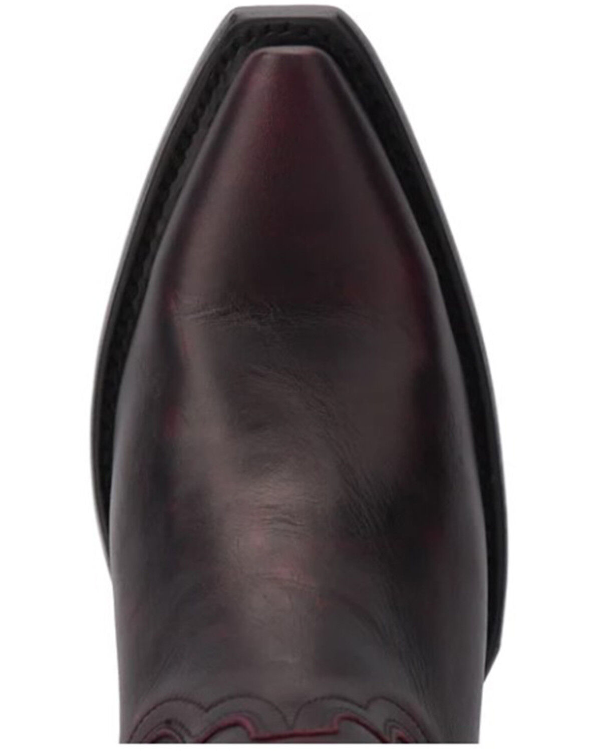 Image #6 - Lane Women's Emma Jane Western Booties - Snip Toe, Black Cherry, hi-res