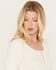 Image #2 - Idyllwind Women's Wade Long Sleeve Henley Shirt, Ivory, hi-res