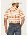 Image #4 - Rock & Roll Denim Men's  Southwestern Print Short Sleeve Snap Stretch Western Shirt, Multi, hi-res