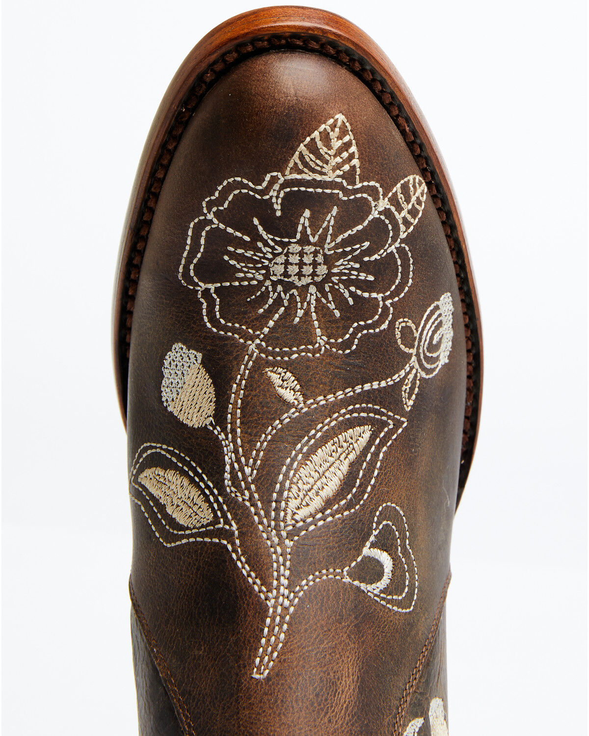 Image #6 - Shyanne Women's Summer Arena Western Booties - Round Toe, Brown, hi-res