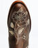 Image #6 - Shyanne Women's Summer Arena Western Booties - Round Toe, Brown, hi-res