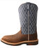 Image #3 - Twisted X Women's CellStretch Western Work Boots - Composite Toe, Brown, hi-res