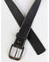 Image #2 - Brothers and Sons Men's Embossed Logo Belt, Black, hi-res