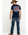 Wrangler Retro Men's Celina Stretch Slim Straight Jeans - Long , Blue, hi-res