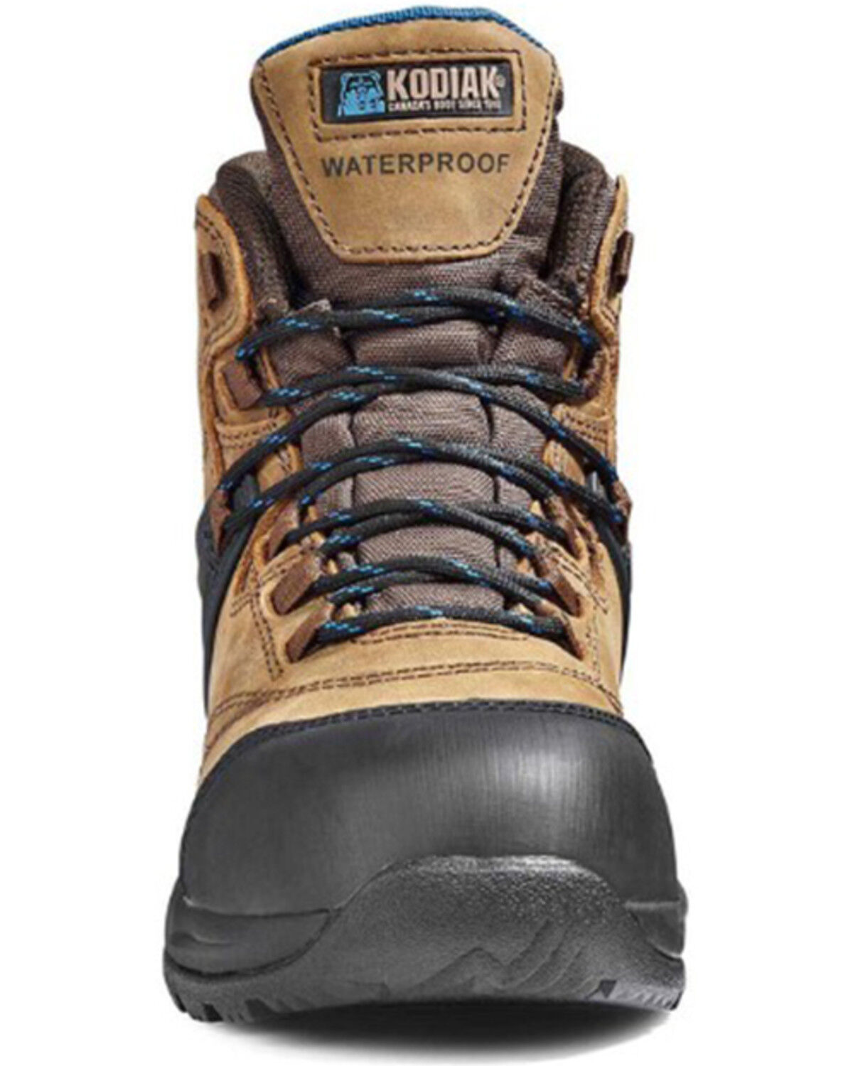 Image #4 - Kodiak Women's Journey Waterproof Hiker Safety Work Boots - Composite Toe, Brown, hi-res