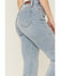 Image #4 - Rock & Roll Denim Women's Light Wash High Rise Stretch Bootcut Jeans, Light Blue, hi-res