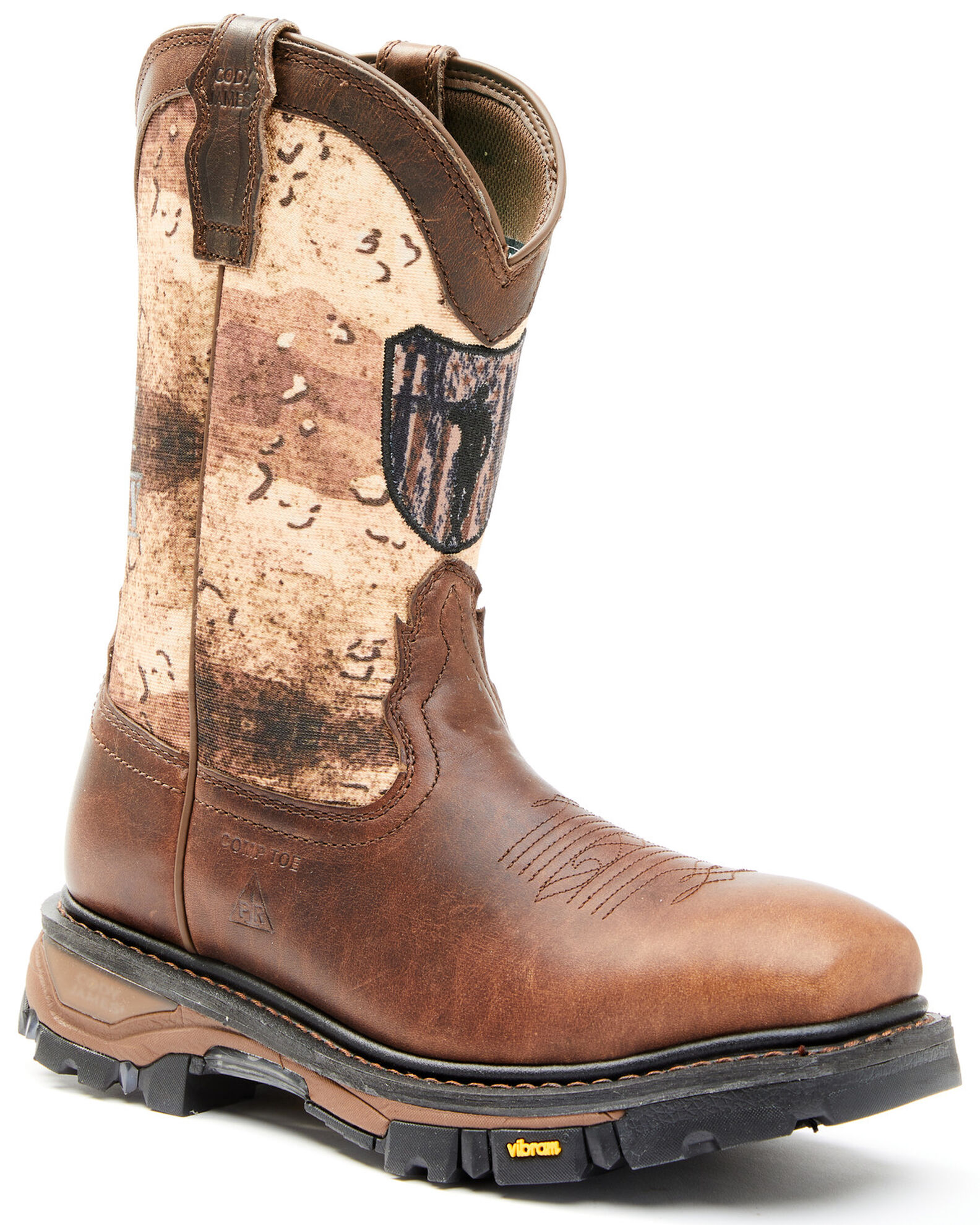 Camo work boots deals steel toe