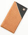 Hooey Men's Basket Weave Rodeo Wallet, Brown, hi-res