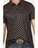 Image #3 - Rock & Roll Denim Men's Southwestern Geo Print Short Sleeve Button-Down Polo, Black, hi-res
