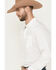 Image #2 - Gibson Men's Solid Long Sleeve Snap Western Shirt - Big, White, hi-res