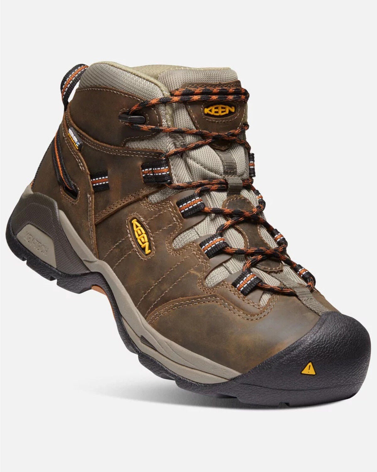 Keen Men's Detroit XT Waterproof Work Boots - Soft Toe, Brown, hi-res