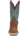 Image #4 - Justin Men's Alamo Roughout Western Boots - Broad Square Toe , Tan, hi-res
